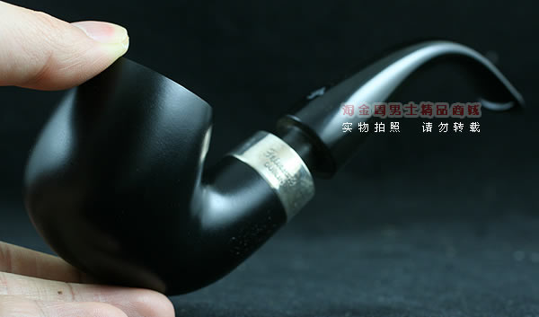 爱尔兰彼得森石楠木烟斗|马克吐温收藏黑漆斗-10