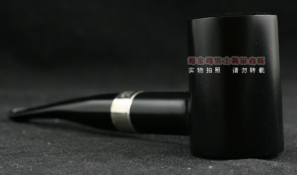 爱尔兰彼得森石楠木烟斗|马克吐温收藏黑漆斗-12