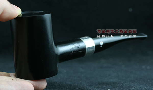 爱尔兰彼得森石楠木烟斗|马克吐温收藏黑漆斗-19