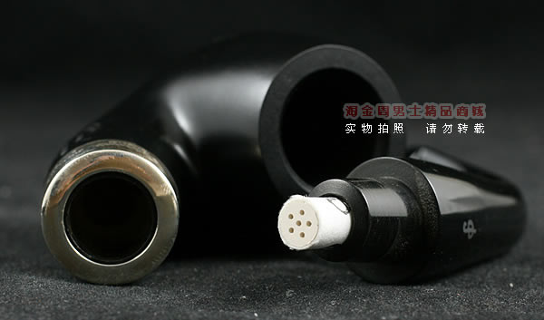 爱尔兰彼得森石楠木烟斗|马克吐温收藏黑漆斗-6