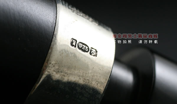 爱尔兰彼得森石楠木烟斗|马克吐温收藏黑漆斗-8