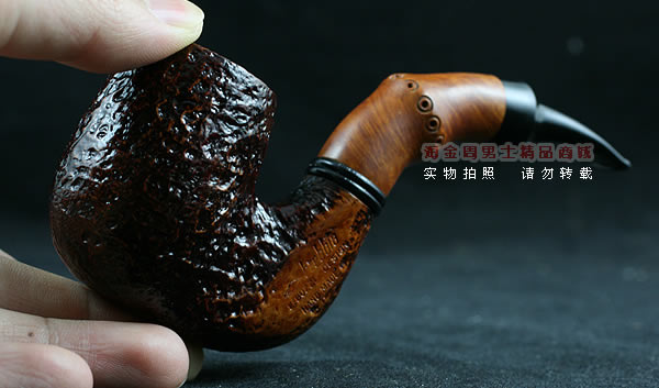 意大利brebbia芭比石楠木手工烟斗|大师设计斗-8