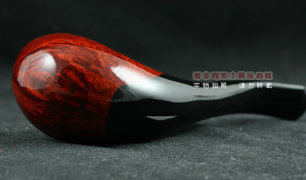 法国CHACOM石楠木烟斗|6件套蜗牛酒红斗-5