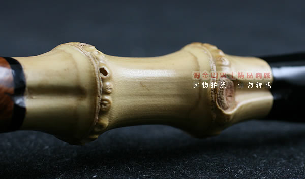 自由品牌石楠木手工烟斗|竹节锺子斗101-8