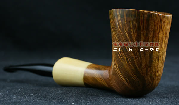 自由品牌石楠木手工烟斗|意大利风格斗102-2