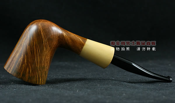 自由品牌石楠木手工烟斗|意大利风格斗102-4