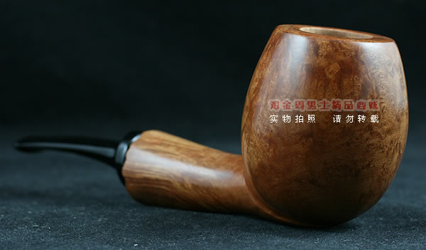 自由品牌石楠木手工烟斗|意大利风格蛋形斗103-2
