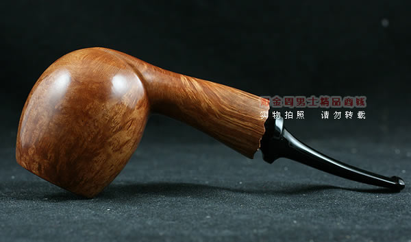 自由品牌石楠木手工烟斗|意大利风格蛋形斗103-4