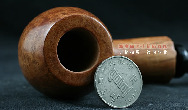 自由品牌石楠木手工烟斗|意大利风格蛋形斗103-6