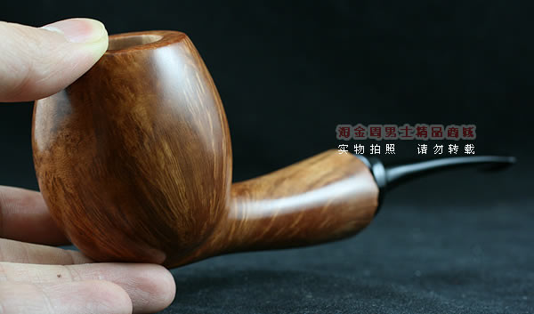 自由品牌石楠木手工烟斗|意大利风格蛋形斗103-9
