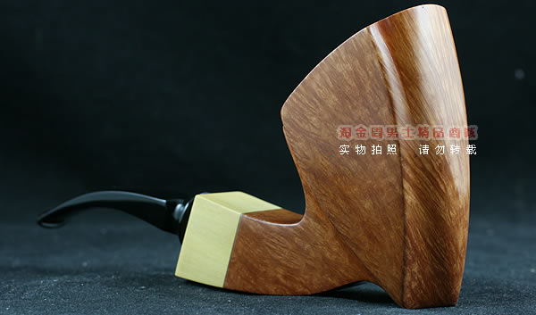 自由品牌石楠木手工烟斗|北欧风格骑士斗104-2