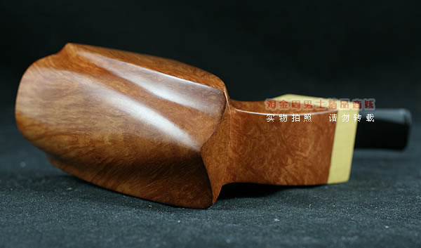 自由品牌石楠木手工烟斗|北欧风格骑士斗104-5