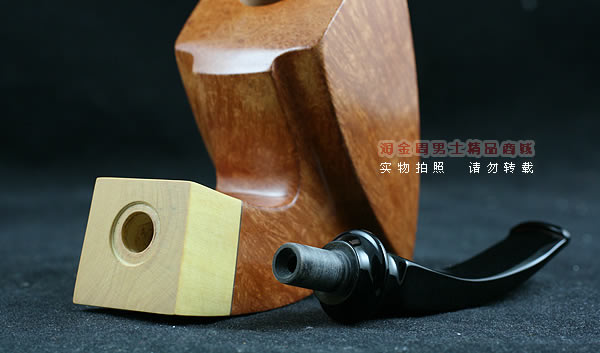 自由品牌石楠木手工烟斗|北欧风格骑士斗104-7