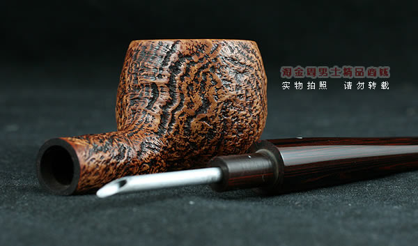 英国Dunhill登喜路石楠木烟斗|6件套乡村喷砂3107-7