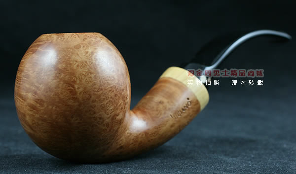 意大利Luciano石楠木手工烟斗|10年限量斗038-1