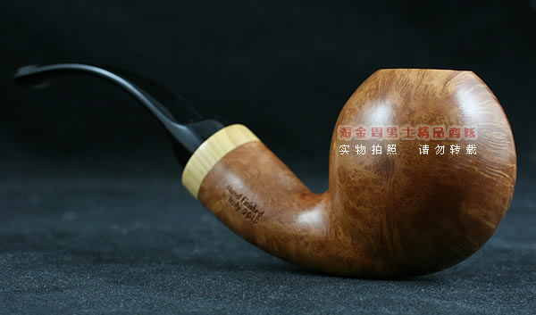 意大利Luciano石楠木手工烟斗|10年限量斗038-2