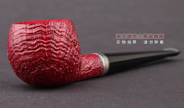 英国Dunhill登喜路石楠木手工烟斗 6件套红宝石喷沙RUBYBARK 3107-1