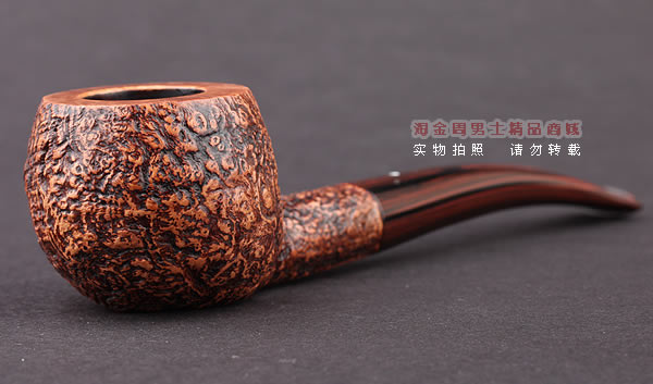 英国Dunhill登喜路石楠木手工烟斗 6件套装 乡村喷砂COUNTY 3407-1