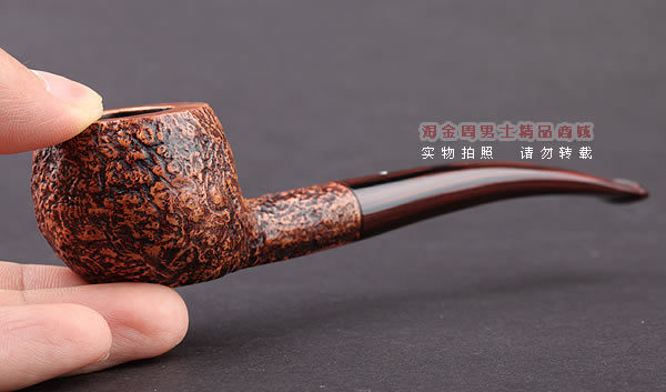 英国Dunhill登喜路石楠木手工烟斗 6件套装 乡村喷砂COUNTY 3407-10