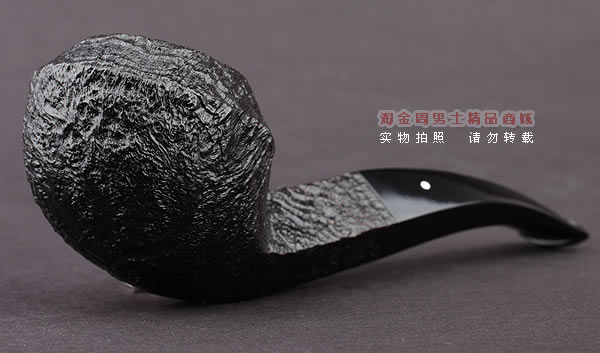 英国Dunhill登喜路石楠木烟斗 6件套贝壳喷砂SHELL BRIAR 4108-1