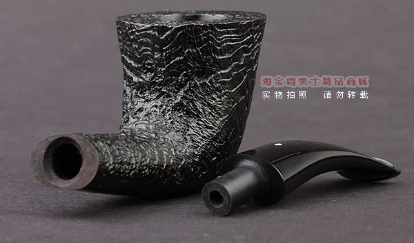 英国Dunhill登喜路石楠木烟斗 6件套贝壳喷砂SHELL BRIAR 4135-7