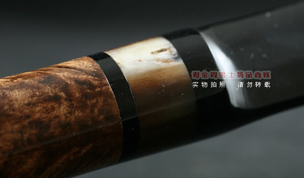 淘金周石楠木手工烟斗|直纹锤子斗106-8