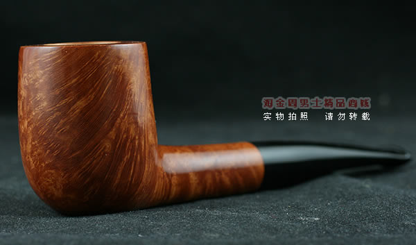 淘金周石楠木手工烟斗117-1