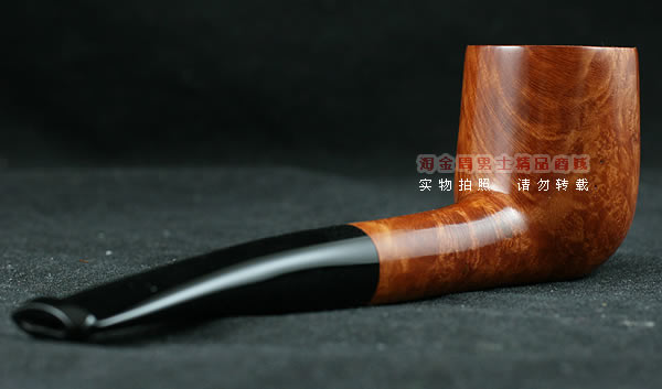 淘金周石楠木手工烟斗117-3