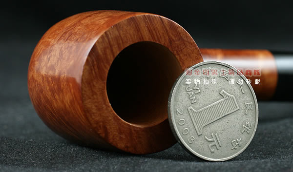 淘金周石楠木手工烟斗117-6