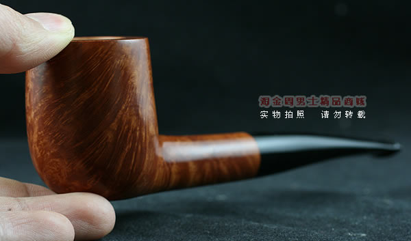 淘金周石楠木手工烟斗117-8