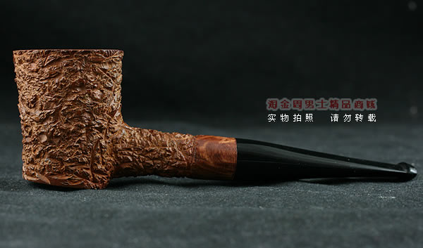 淘金周石楠木手工烟斗|锤子斗119-4