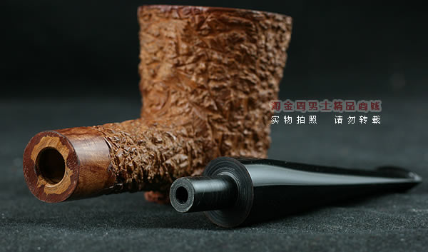 淘金周石楠木手工烟斗|锤子斗119-7