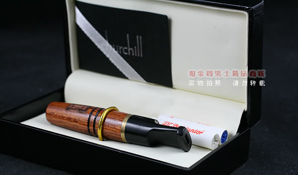 丘吉尔红檀嘴|9MM烟斗滤芯6#-3