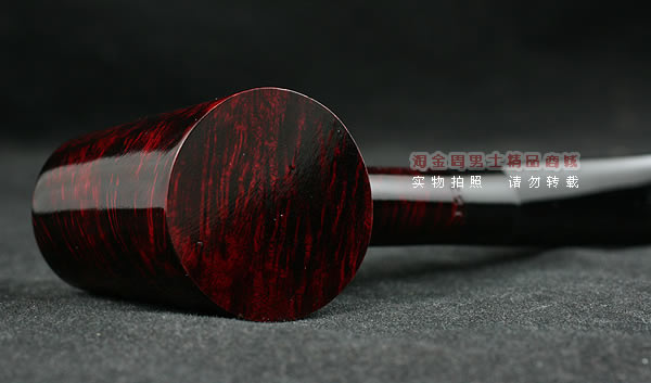 进口烟具 正品法国cc石楠木烟斗|五件套装锺子斗153酒红色-5