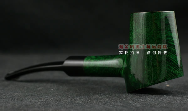 进口烟具 正品法国cc石楠木烟斗|五件套装锺子斗153绿色-2