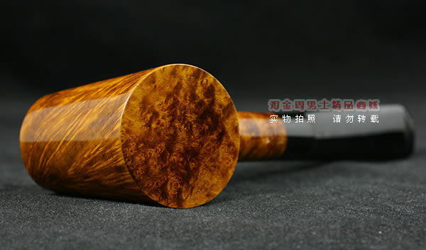 进口烟具 正品法国cc石楠木烟斗|五件套装锺子斗153原木色-5