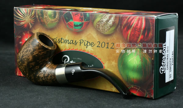 进口烟具 正品彼得森Peterson石楠木烟斗 2012圣诞节纪念斗221-13