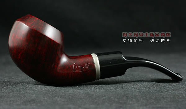 进口烟具 正品意大利Angelo安之龙石楠木烟斗 六件套装银圈621-4