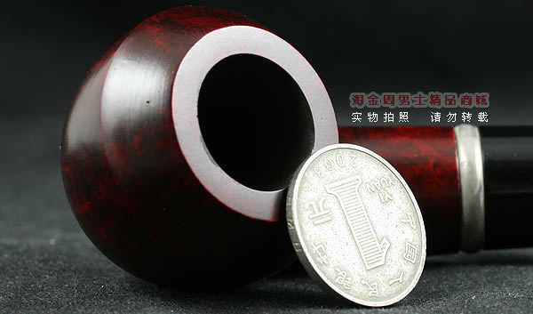 进口烟具 正品意大利Angelo安之龙石楠木烟斗 六件套装银圈621-5