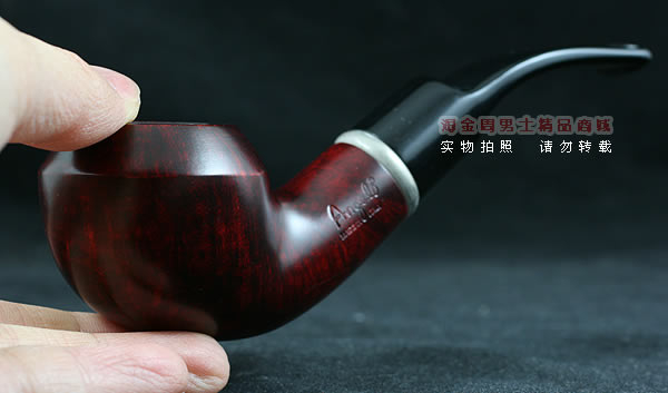 进口烟具 正品意大利Angelo安之龙石楠木烟斗 六件套装银圈621-9