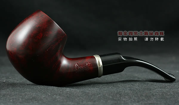 进口烟具 正品意大利Angelo安之龙石楠木烟斗 六件套装银圈624-4