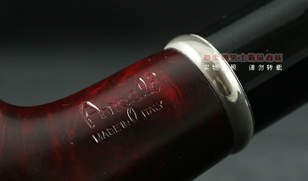 进口烟具 正品意大利Angelo安之龙石楠木烟斗 六件套装银圈624-7