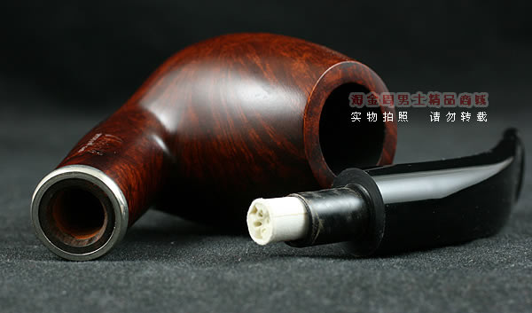 进口烟具 正品意大利Angelo安之龙石楠木烟斗 六件套装银圈631-6