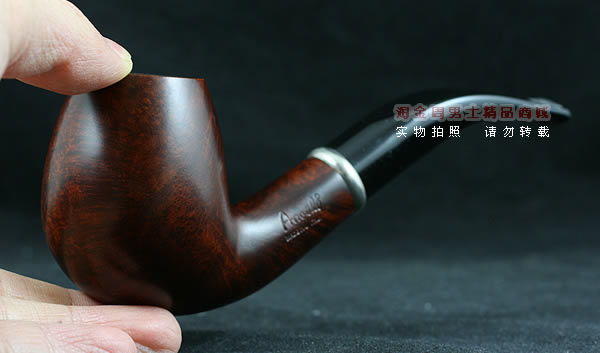 进口烟具 正品意大利Angelo安之龙石楠木烟斗 六件套装银圈631-9