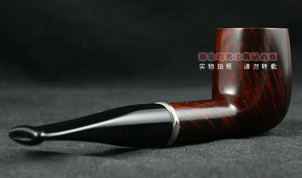 进口烟具 正品意大利Angelo安之龙石楠木烟斗 六件套装银圈632-3