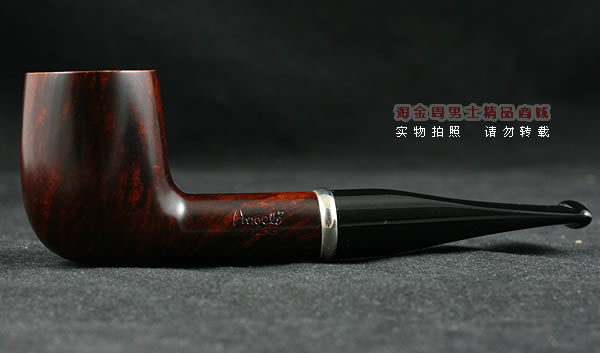 进口烟具 正品意大利Angelo安之龙石楠木烟斗 六件套装银圈632-4
