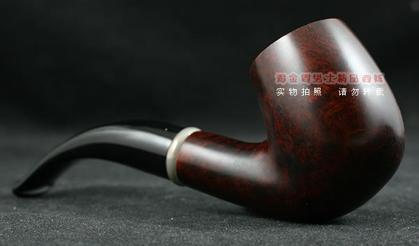 进口烟具 正品意大利Angelo安之龙石楠木烟斗 六件套装银圈633-2