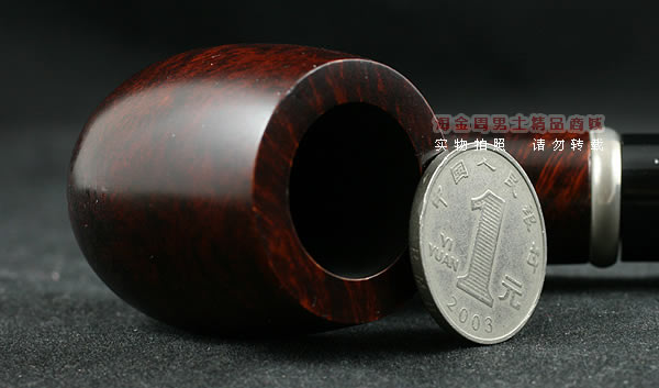 进口烟具 正品意大利Angelo安之龙石楠木烟斗 六件套装银圈633-5