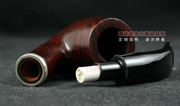 进口烟具 正品意大利Angelo安之龙石楠木烟斗 六件套装银圈633-6