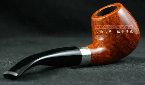 进口烟具 正品德国db石楠木925银圈烟斗 六件套装Bellini01-3